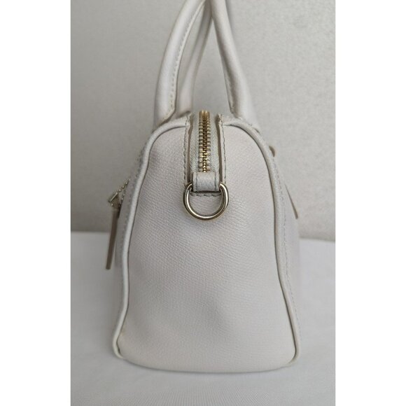 Coach Mini Bennett Satchel In Crossgrain Leather Cream/Chalk Gold K1457-F33329 - Picture 4 of 12